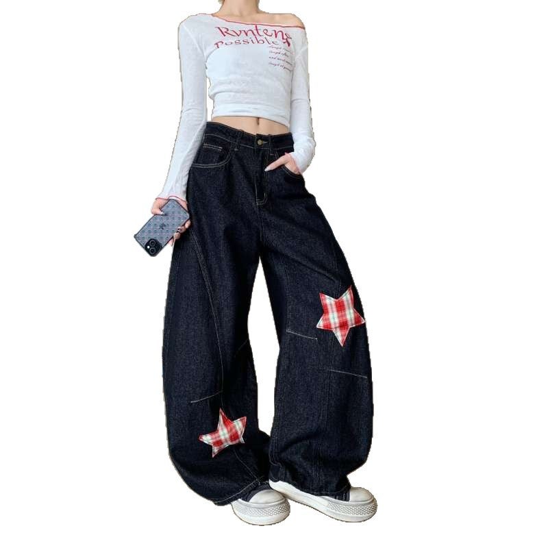 Unisex Classic Denim Jeans Loose Fit Daily Outdoor Wear - Image 5