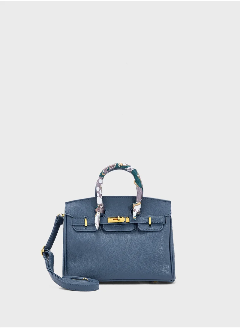 ELLA Classic Grain Large Handbag