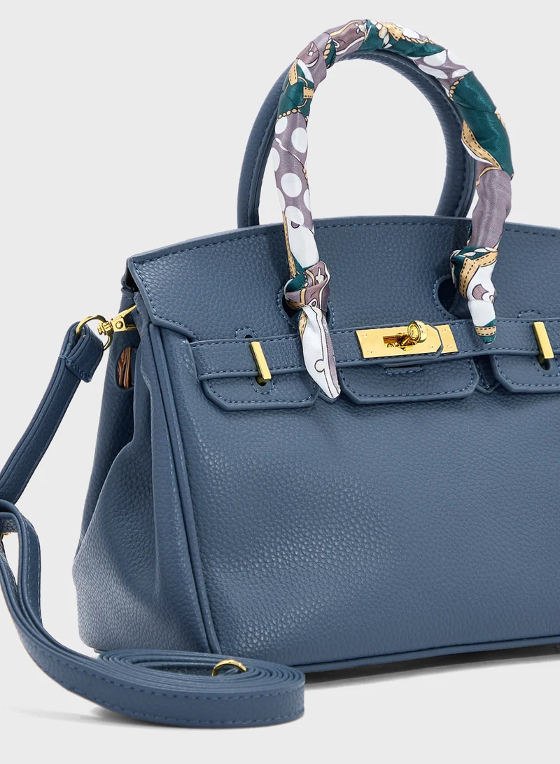 ELLA Classic Grain Large Handbag
