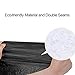 VesipaFly Drawstring Garbage Bags Durable LeakProof Trash Bags 46 Gallon Strong Rubbish Bags Wastebasket Liners for Home Office 60 Counts5 Roll Black - Image 4