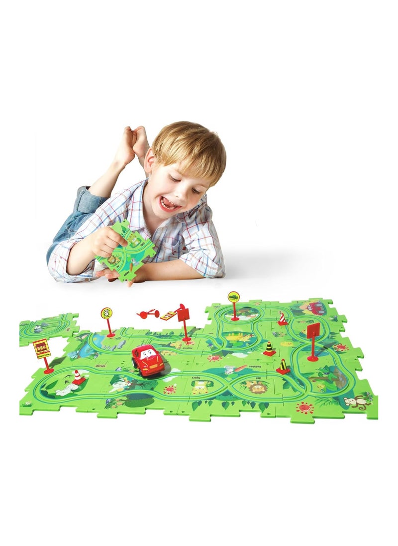 Toddler Puzzle Track Play Set Gift, 25 PCS New Plastic Puzzles - pzsku/ZBE56F1770583C303C370Z/45/_/1700720847/4e2d0812-0c74-4244-b07b-a445cf646ebe