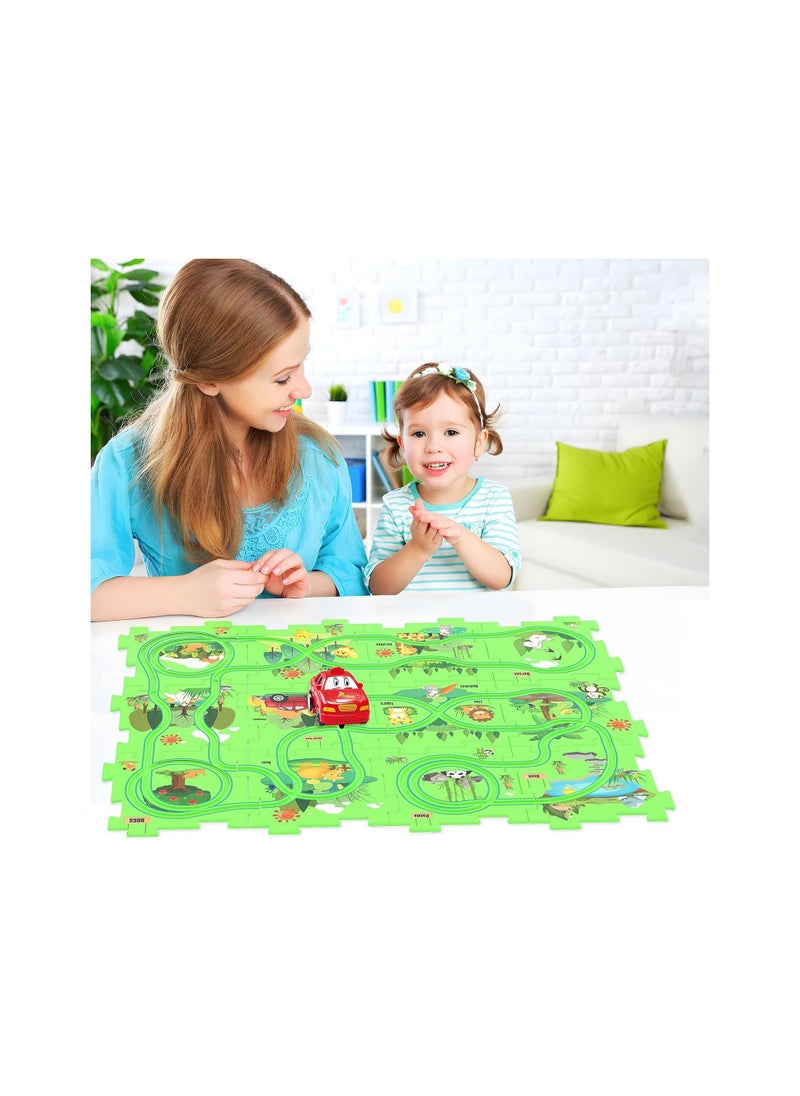 Toddler Puzzle Track Play Set Gift, 25 PCS New Plastic Puzzles - pzsku/ZBE56F1770583C303C370Z/45/_/1700720847/f92a96df-f862-4a2b-bc9a-a25bb6afc540