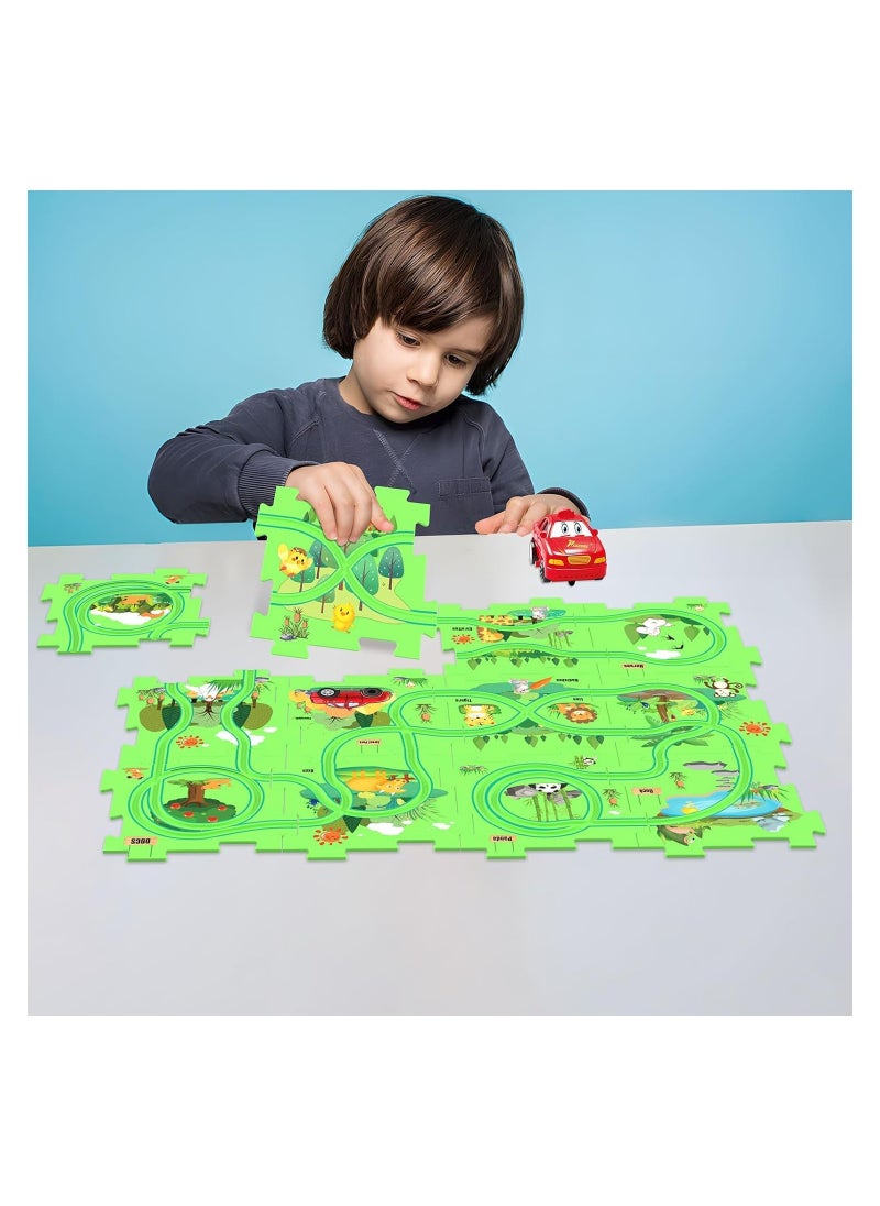 Toddler Puzzle Track Play Set Gift, 25 PCS New Plastic Puzzles - pzsku/ZBE56F1770583C303C370Z/45/_/1700720850/f38e4e96-09bc-4ce8-ba3c-e62f728ebd26