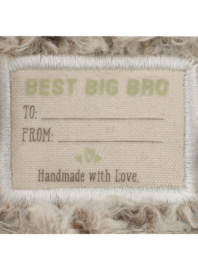 DEMDACO Big Brother Puppy Soft Brown 13 inch Plush Material Stuffed Animal Figure Toy - Image 5