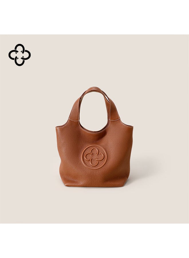 Cassile Women's Handbag, Genuine Deer Leather, Luxurious Feel, Large Capacity, Soft Tote Bag, Birthday And New Year Gift - Image 5