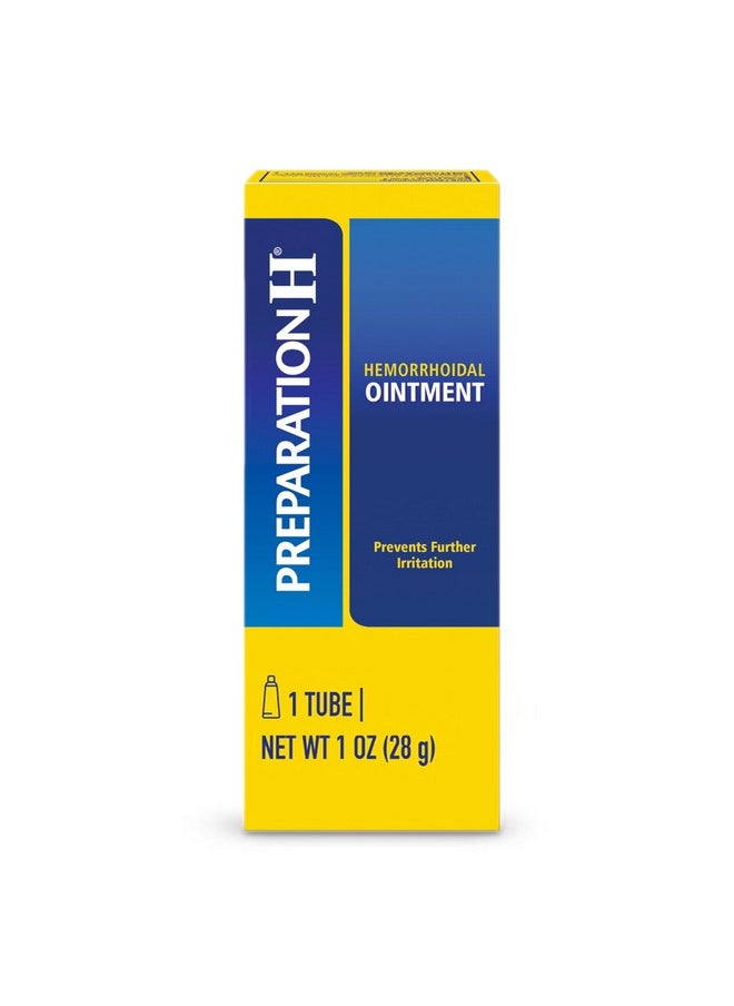Preparation H PREPARATION H Hemorrhoid Symptom Treatment Ointment, Itching, Burning & Discomfort Relief, Tube (2.0 Ounce)  - Image 1