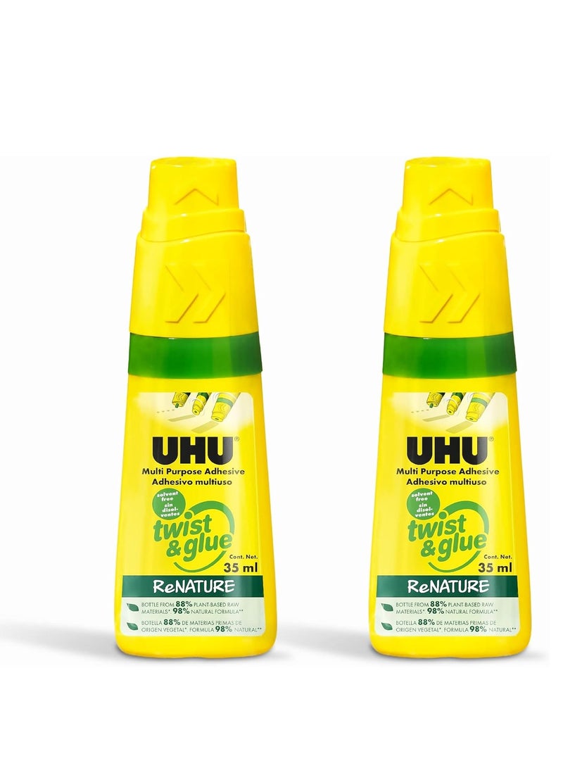 يو إتش يو تويست آند جلو غراء متعدد الأغراض 2X35 مل - Image 1