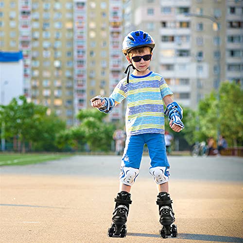 ZXLN Kids Roller Skates for Boys and Girls, Women and Men, 4 Size Adjustable Quad Skates for Youth Adult Medium Size - Image 5