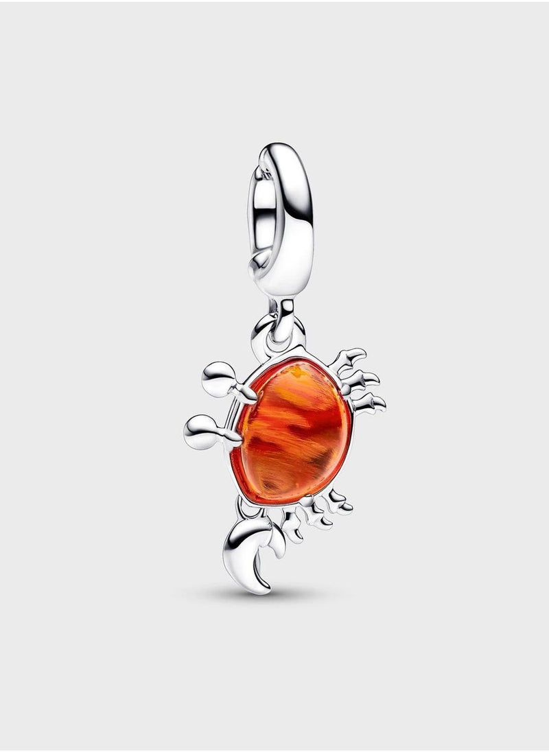PANDORA Disney The Little Mermaid Sebastian Crab Dangle Charm  - Image 1