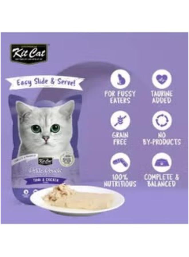 Kit Cat Cat Adult Wet Food Tuna And Chicken Flavor 70g Pack Of 6 - Image 4