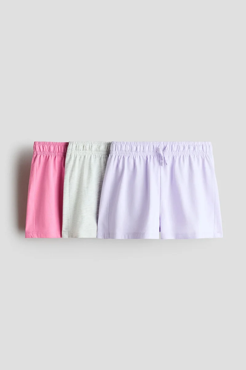 H&M 3-pack cotton jersey shorts
