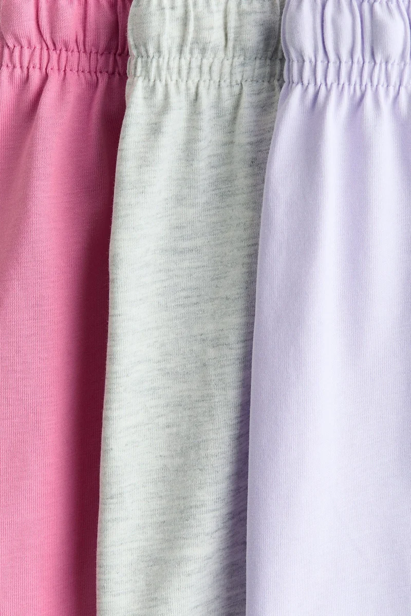 H&M 3-pack cotton jersey shorts