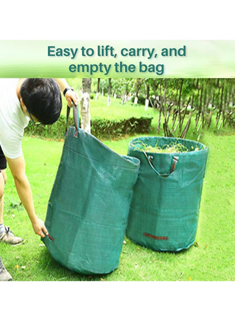general Garden Waste Bags Heavy Duty Garden Bag, Reusable Garden Bag with Handle, Ideal for Collecting Garden Waste, Plant Waste and Leaves (270L) - Image 4