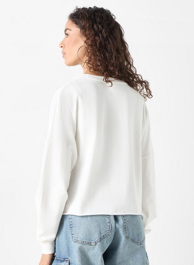 SP Characters Tom Printed Sweatshirt with Crew Neck and Long Sleeves - Image 3