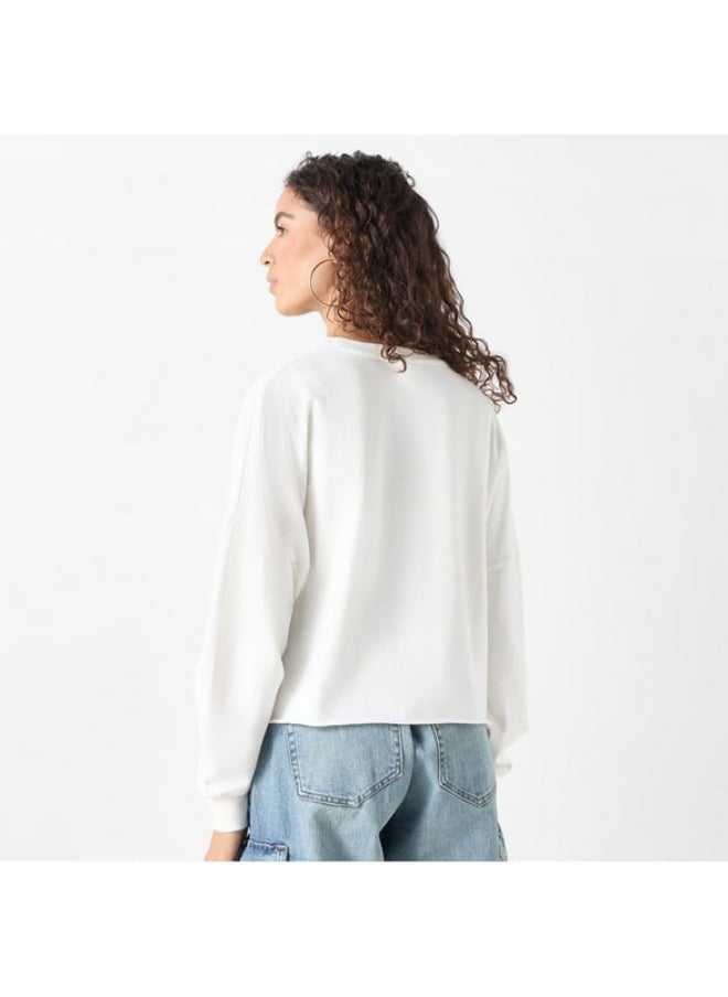 SP Characters Tom Printed Sweatshirt with Crew Neck and Long Sleeves  - Image 4