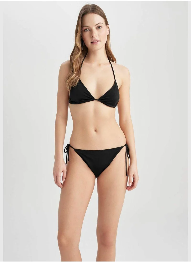 DeFacto Drawstring Sides Basic Bikini Bottoms