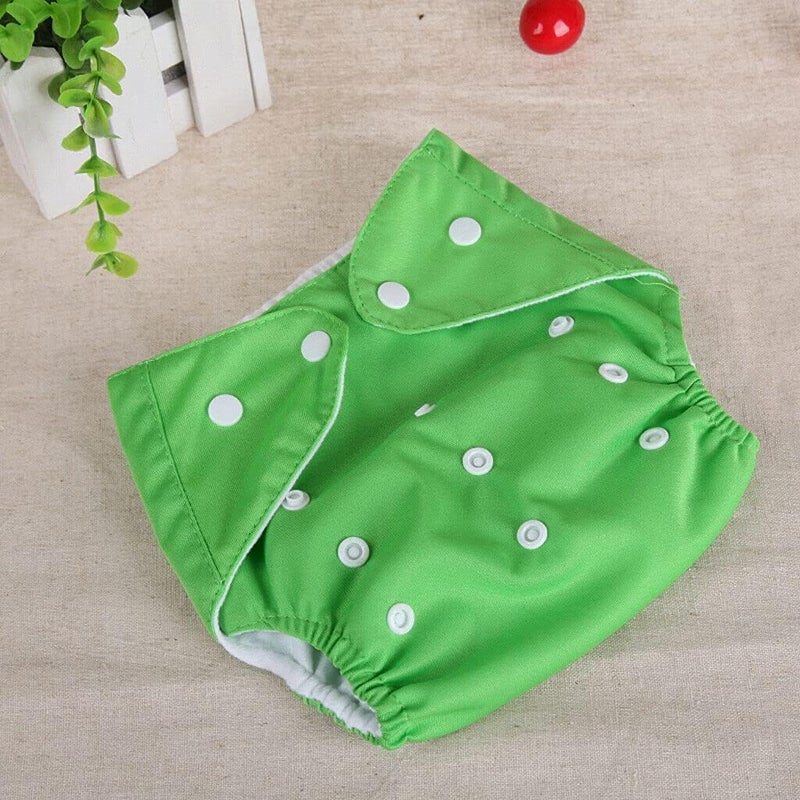 Baby Adjustable Cotton Pocket Diapers and Reusable Baby Washable Cloth Diaper Nappies for Babies, Infants, Toddlers, Age 0 to 3 Years (Pack of 5) - Image 3