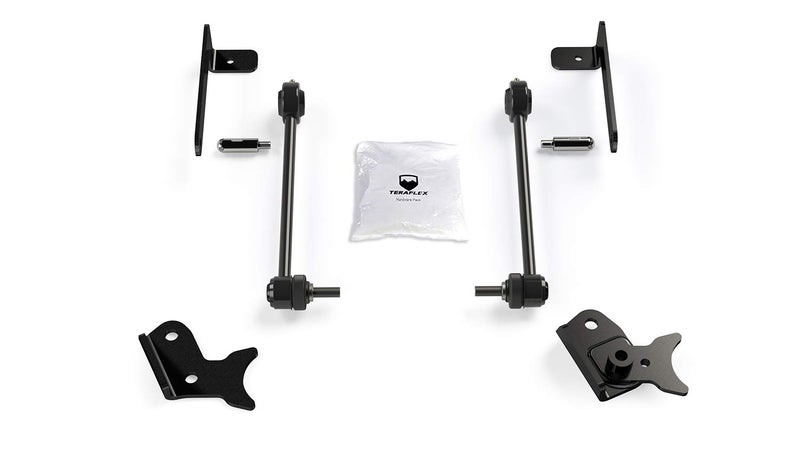 TeraFlex 1764000 JL  JT Front Sway Bar Quick Disconnect Kit 045 Lift