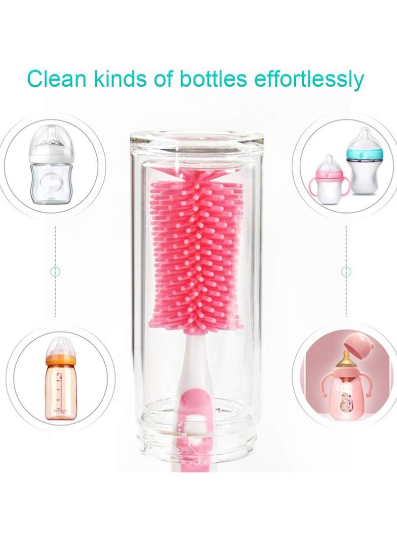 بريمو بلس فرشاة من السيليكون لتنظيف زجاجات الرضاعة 2 في 1 - Image 3