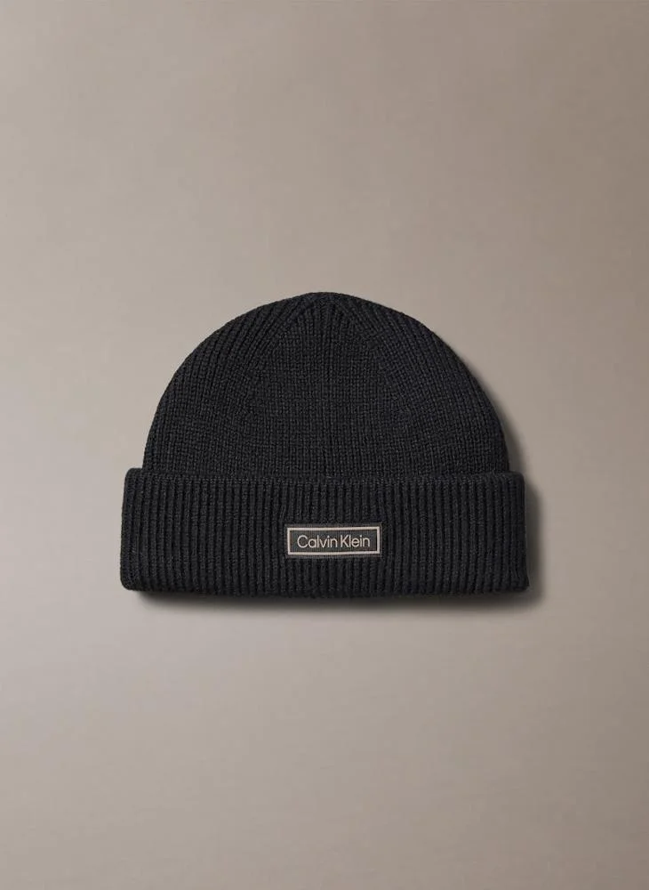 CALVIN KLEIN Logo Casual Beanie
