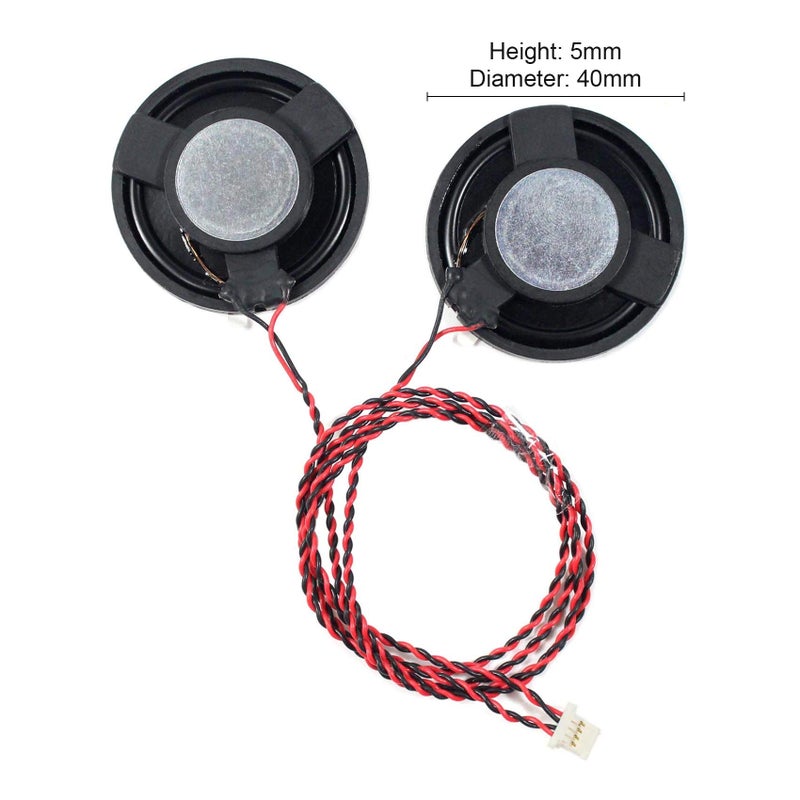 VSDISPLAY 8ohm 2W Speaker with 1.25 Pitch Connector Fit for The Board which Have 1.25mm Pitch Speaker Connector,Such as VS-RTD2556HC-V2,VS-RT2795T4K-V2 V3,VS-CX70DT900-V1,VS-CX53DT900-V1 - Image 4