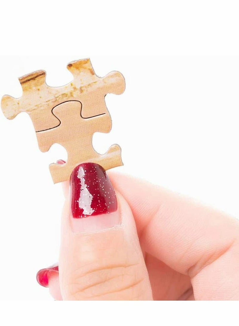 Star Train Puzzle, 1000 Piece Difficult Puzzle Art, Jigsaw Puzzles Landscapes Adults, Pieces Fit Together Perfectly, Puzzle Game for Funny Family Games, Home Decoration(27.56×19.68 Inch) - Image 5