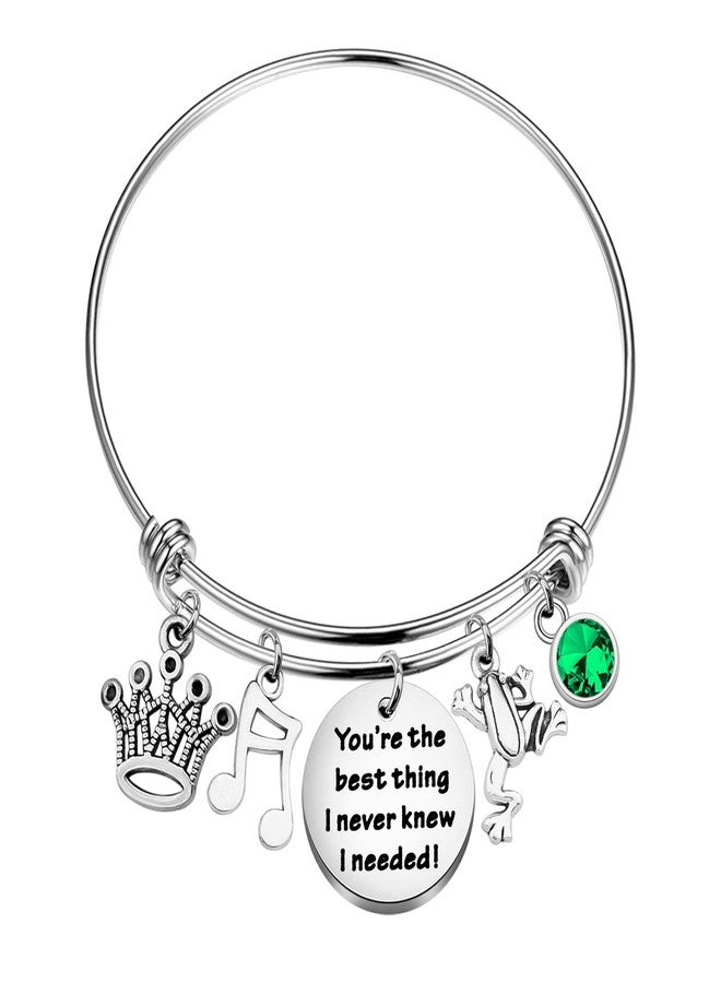 SEIRAA Frog Princess Bracelet You’re the Best Thing I Never Know I Needed Frog Bracelet for Women Frog Stroy Inspired (Frog Bracelet) - Image 1
