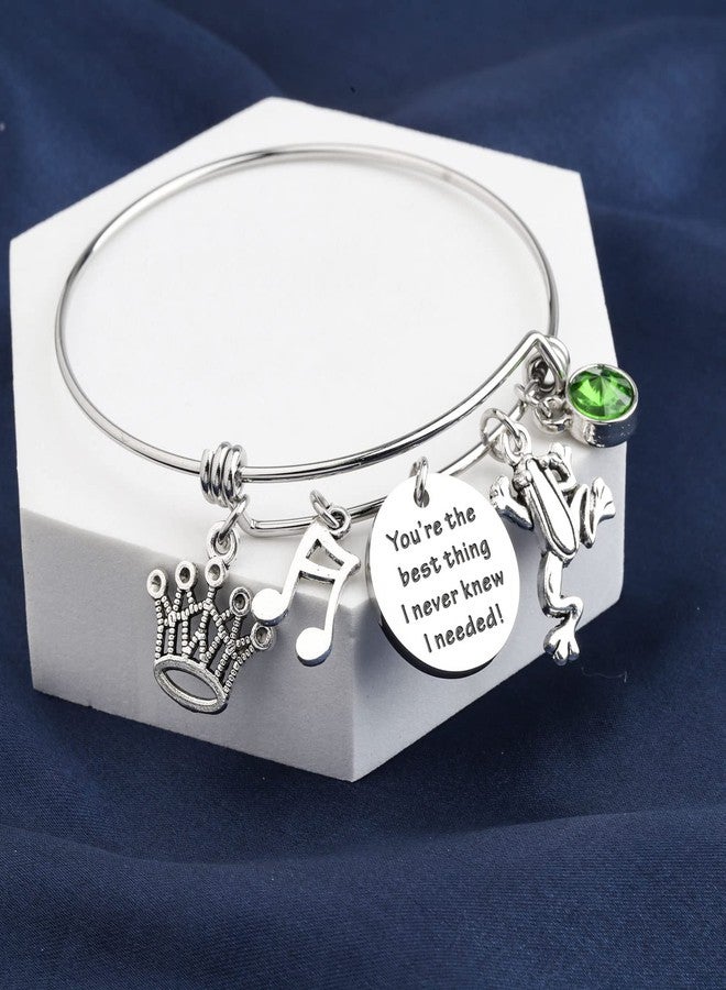 SEIRAA Frog Princess Bracelet You’re the Best Thing I Never Know I Needed Frog Bracelet for Women Frog Stroy Inspired (Frog Bracelet) - Image 2
