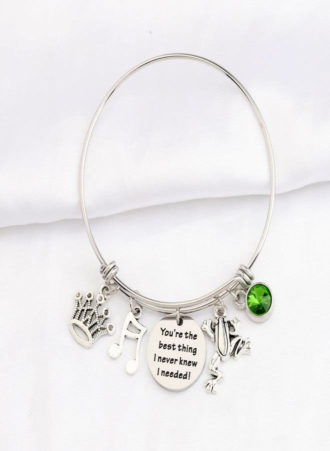 SEIRAA Frog Princess Bracelet You’re the Best Thing I Never Know I Needed Frog Bracelet for Women Frog Stroy Inspired (Frog Bracelet) - Image 3