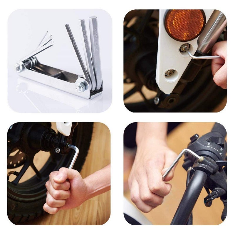 Param Metric Folding Hex Key Set 8 Pieces - Image 4