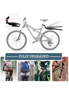 Y&D Bike Fender Set with 26ft DIY Reflective Tape Adjustable Bicycle Fenders for 22in 24in 26in 27.5in, 3 Parts-Universal Full Cover Thicken Widen Front Rear Mud Guards Fit MTB Mountain Road  - Image 4