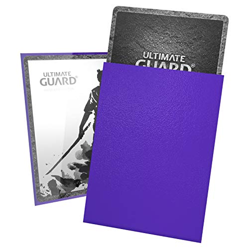 Ultimate Guard Matte Blue Katana Sleeves Standard Size Standard Size 100 ct Card Sleeves Individual Pack - Image 2