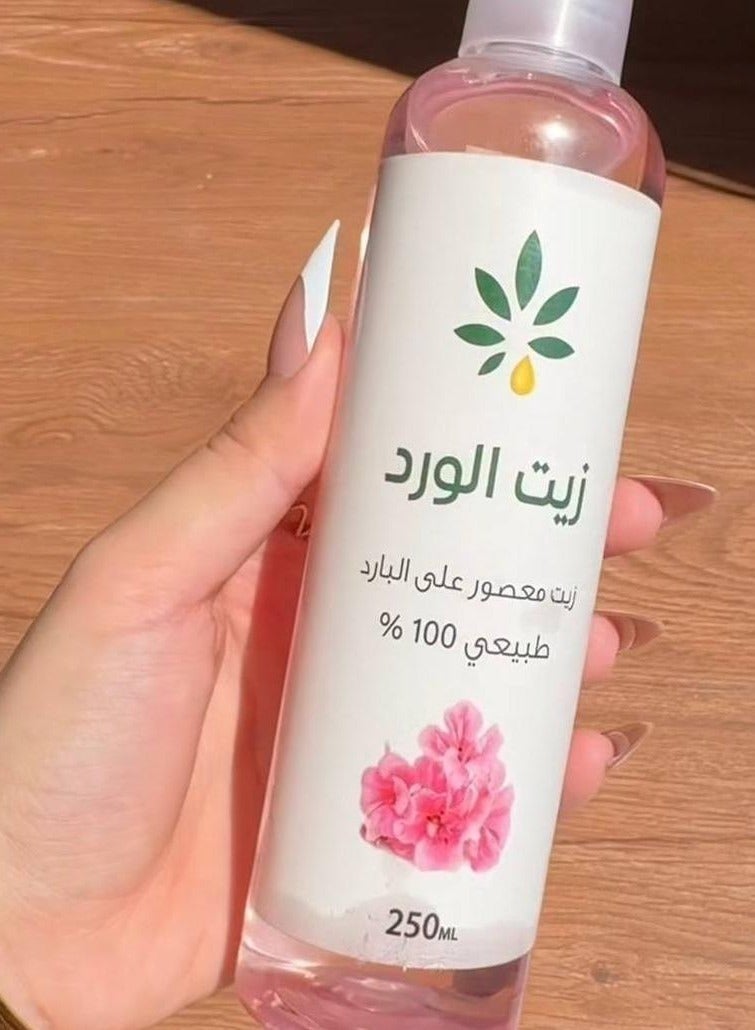 عشبة وزيت زيت الورد الأحمر من عشبة وزيت 250 مل أصلي - Image 2
