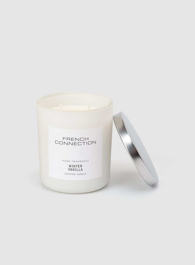 French Connection White Collection Winter Vanilla Candle 251G - Image 4