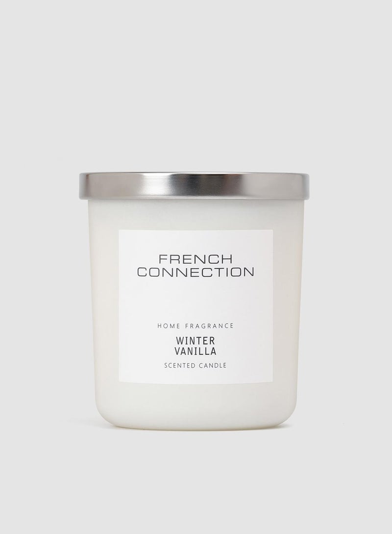 French Connection White Collection Winter Vanilla Candle 251G - Image 2