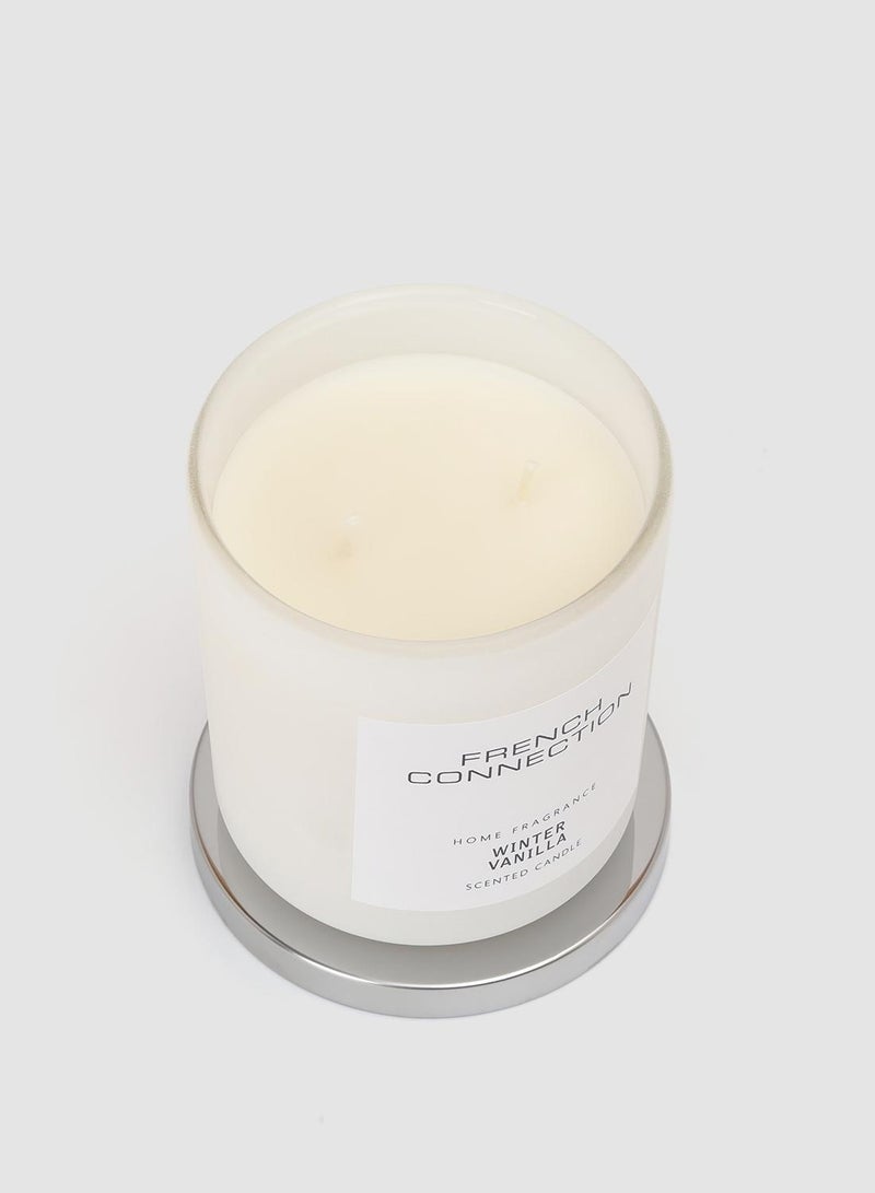 French Connection White Collection Winter Vanilla Candle 251G - Image 3