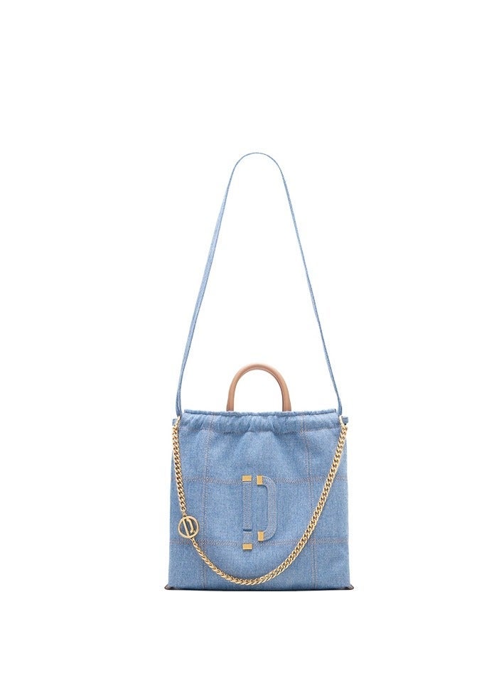 بيكو Sailor Bag Small Single Shoulder Chain Cowboy Crossbody Large Capacity Crossbody Tote Bag - Image 1