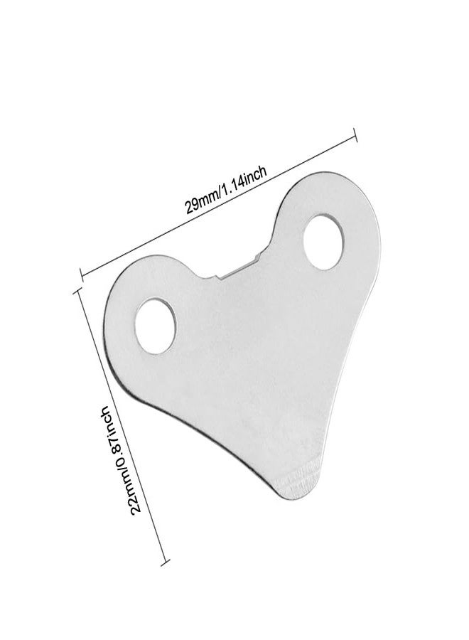 TorSor 50 Pack Pistachios Opener Whole Macadamia Nuts Opener Hazelnuts In shell Openers Key Open and Deshell Tool for Pistachio In Shell Almonds Walnuts Pecans Brazil Nuts Mixed Shelled Protein Snacks - Image 2