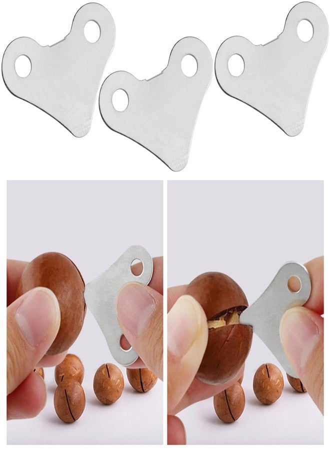 TorSor 50 Pack Pistachios Opener Whole Macadamia Nuts Opener Hazelnuts In shell Openers Key Open and Deshell Tool for Pistachio In Shell Almonds Walnuts Pecans Brazil Nuts Mixed Shelled Protein Snacks - Image 5
