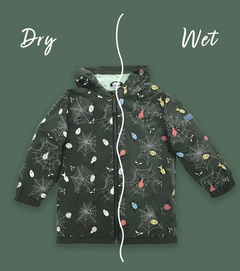 هولي وبو Kids bugs colour changing raincoat
