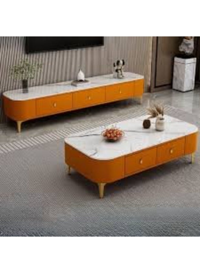 Coffee table floor modern home living room - Image 4