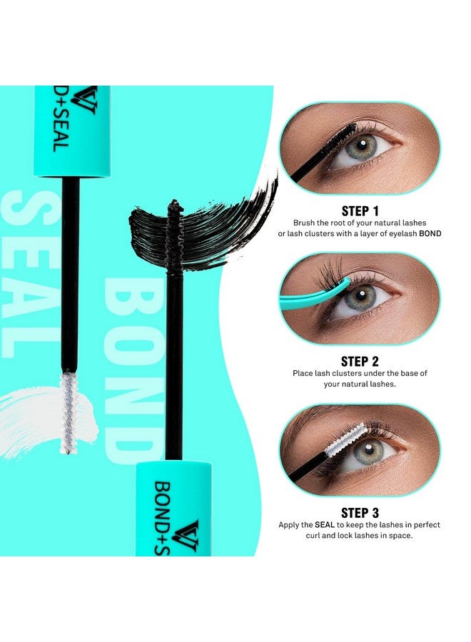 VAVALASH Bond And Seal Lash Clusters Glue 2 In 1 Long Lasting Cluster Lash Glue For Eyelash Extensions Waterproof Adhesive And Sealant Diy Lash Extension Glue - Image 5
