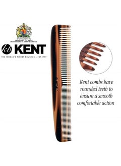 KENT Kent 9T Tortoiseshell Fine Tooth and Wide Tooth Comb Detangler Hair Combs - Large Handmade and Saw-Cut Dressing Comb - Wet Hair Comb for Women and Durable Grooming Comb for Men Made in England  - Image 4