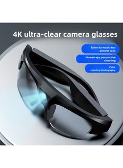 Arabest Smart Bluetooth Glasses 128GB HD Camera  Live StreamingBlack 32g Black 32g 