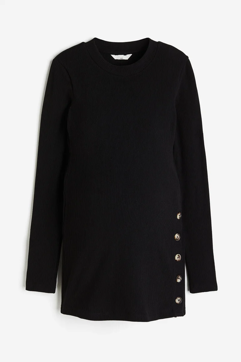 H&M Mama Ribbed Top