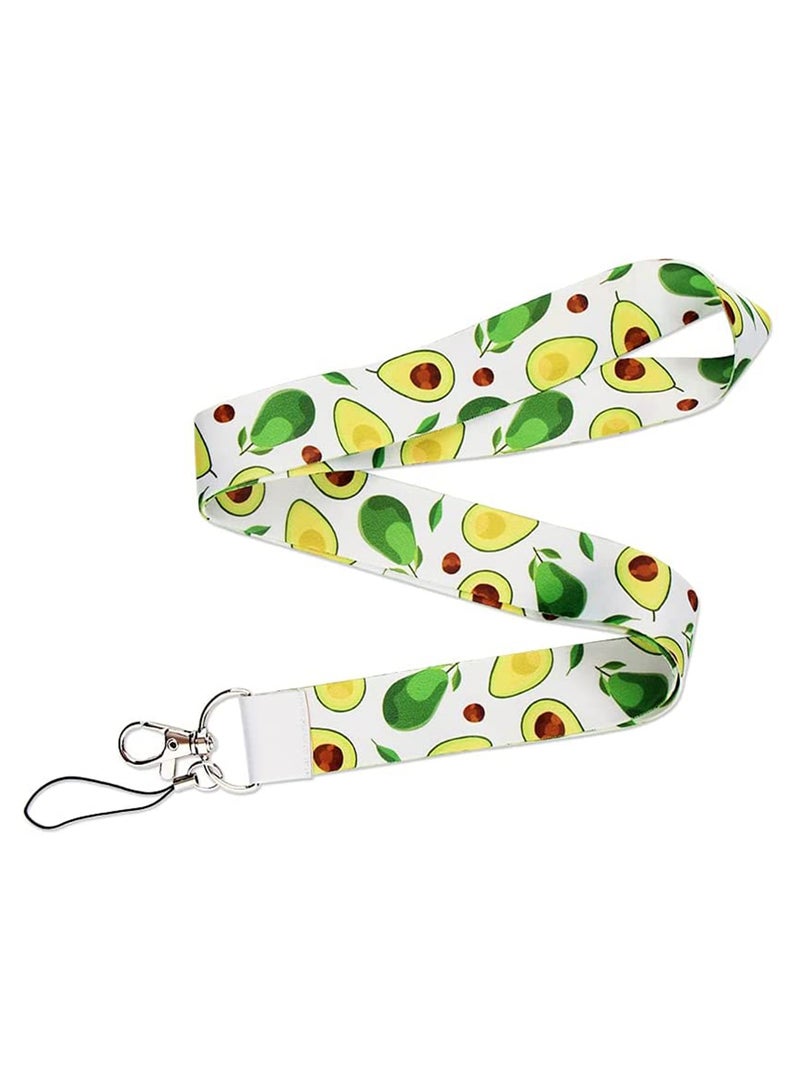 KASTWAVE Phone Lanyard Tether, Avocado Lanyard Wristlet Strap for Keys, Card Holder, Wallet, KASTWAVE Cell Phone Case, Whistle, Key Chain, Hand Wrist Lanyard Key Chain Holder for Women Men Teens Girls Boys  - Image 1