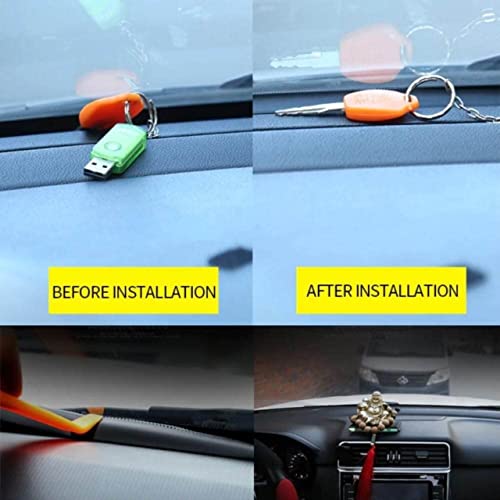 Careflection Car Dash Board Wind Shield Sound, Odour, Smell, Horn, Noise,Vibration Proof Sealing Strips Stickers Rubber Gap Seal U Type Insulation(1.6M, Pack of 1)(1-Year Warranty)- with Tools - Image 2
