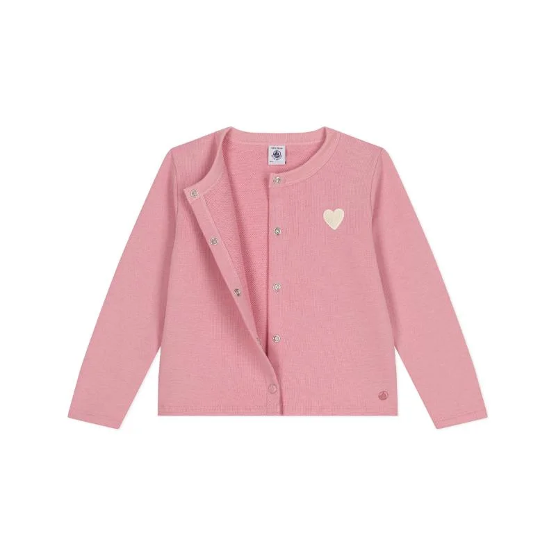 Petit Bateau Children'S Plain Fleece Cardigan
