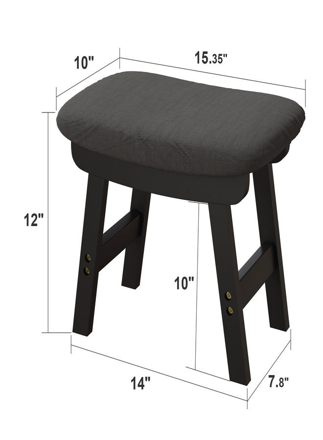 viewcare Foot Stool, Foot Stool Small, Ottoman Foot Rest, Wood Stool for Living Room, Bedroom, and Kitchen - Image 3