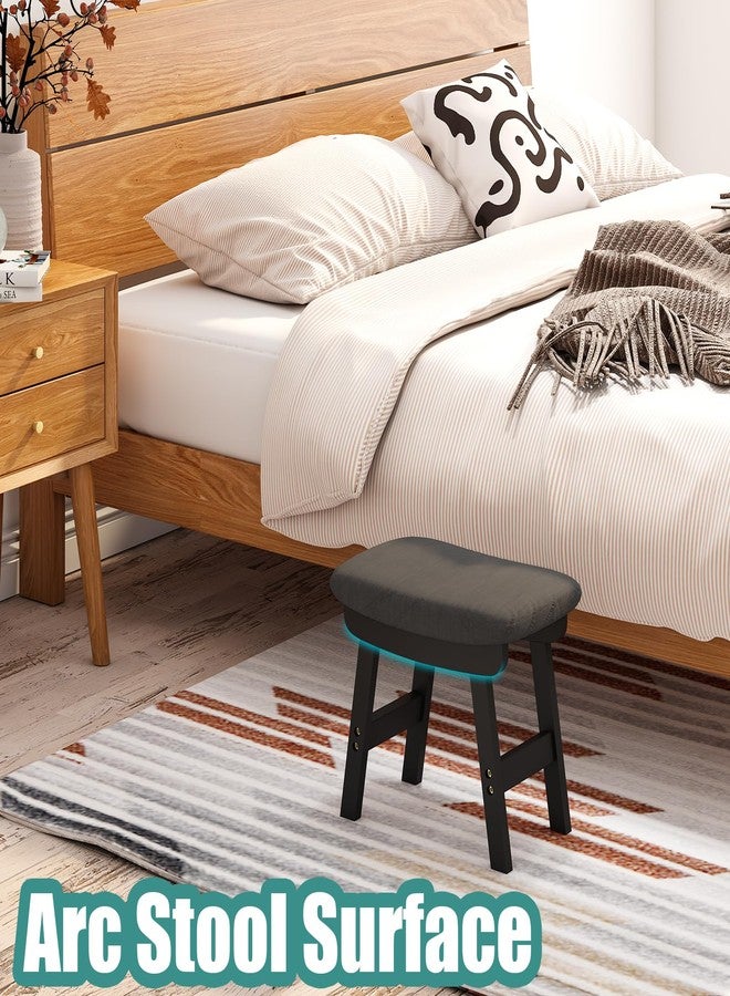 viewcare Foot Stool, Foot Stool Small, Ottoman Foot Rest, Wood Stool for Living Room, Bedroom, and Kitchen - Image 2